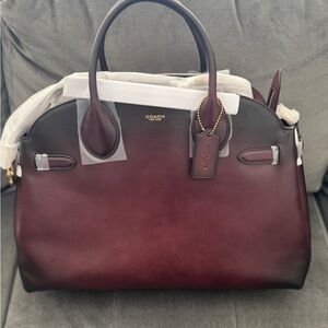 Coach Empire Carryall Bag 40 Merlot